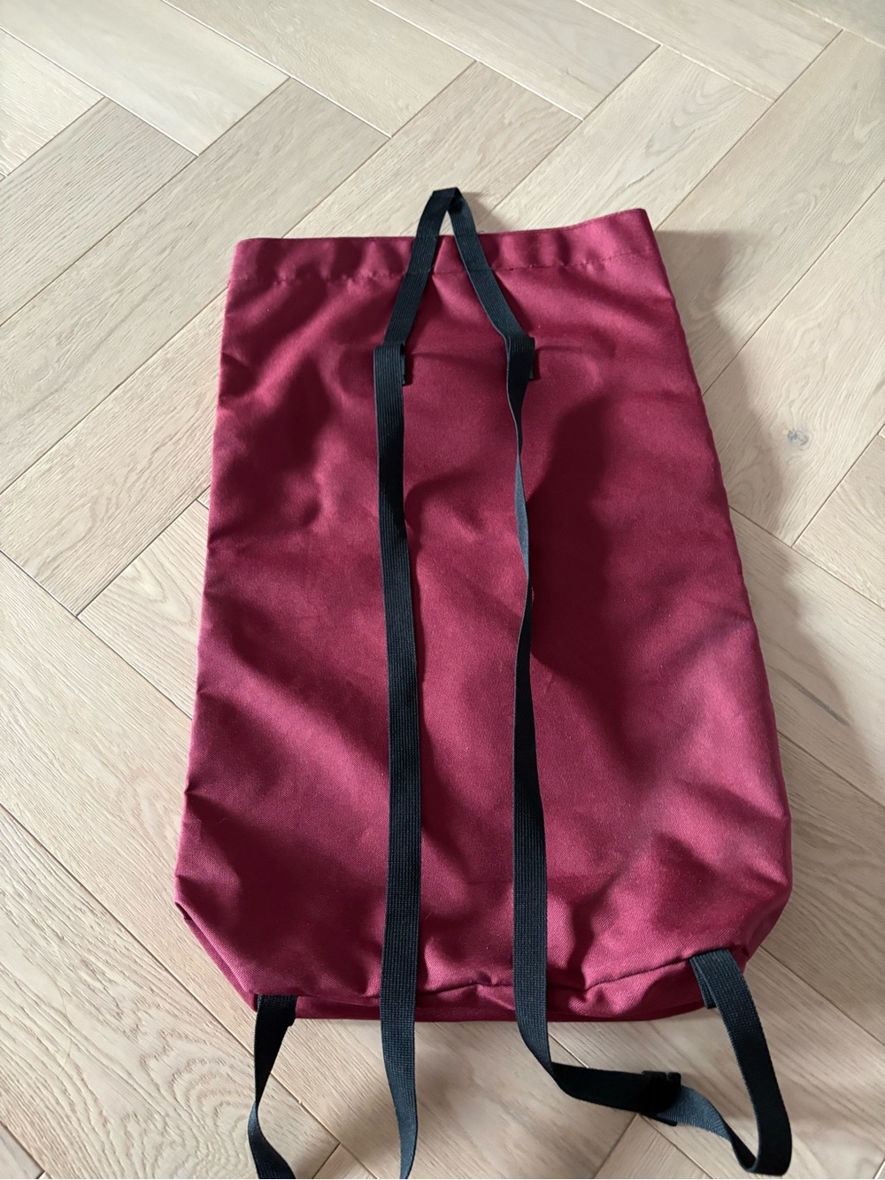 On Cloud Ambassador Backpack Gym Workout Tote Bag Maroon - Picture 5 of 9